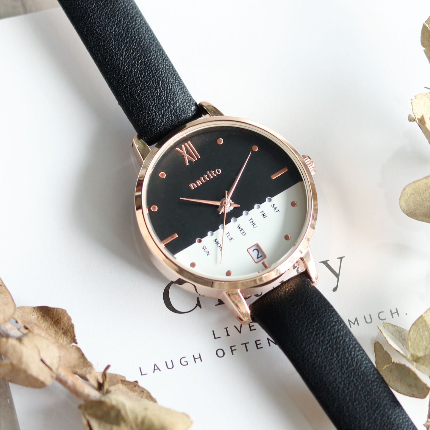 [新色追加!] Calendar Watch Morandi Colors 女裝 莫蘭迪色日期手錶