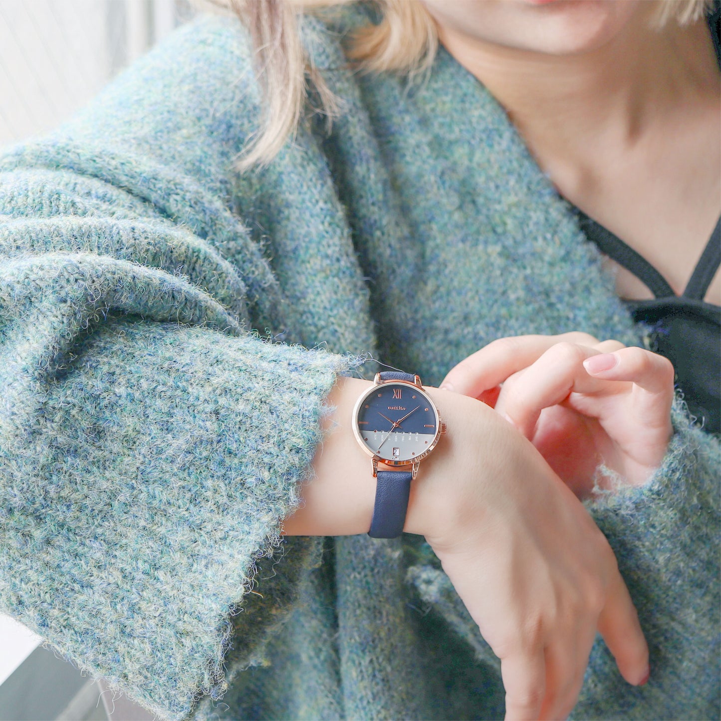 [新色追加!] Calendar Watch Morandi Colors 女裝 莫蘭迪色日期手錶