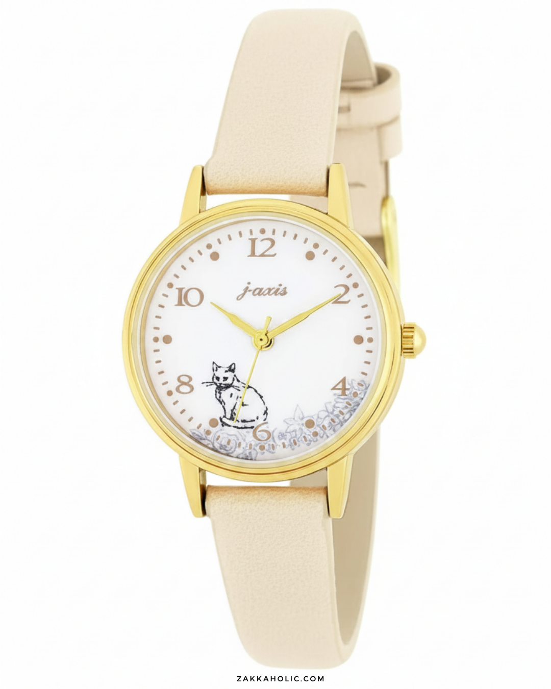 Monotone Animal Watch 黑白復古線條動物手錶 女裝