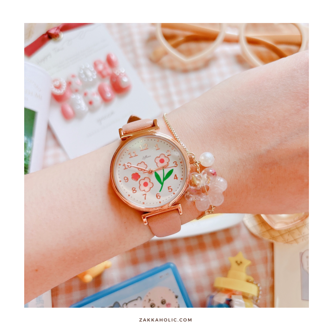 昭和復古 花花 女裝手錶 Showa Style Flowers Watch