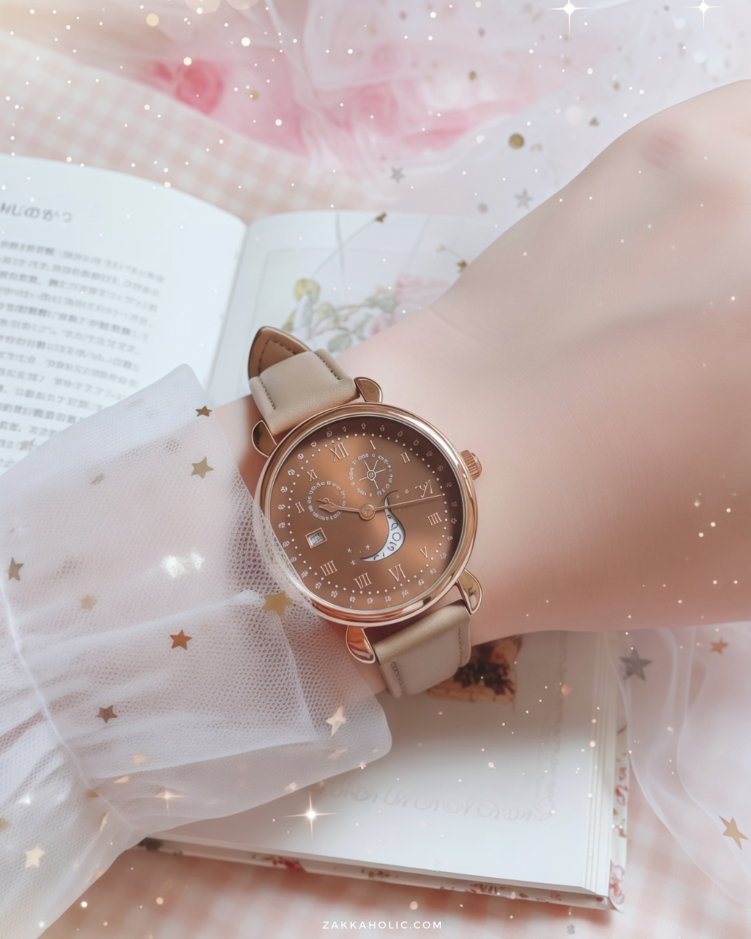 [自家] Make a Wish Calendar Watch 星願日期星期錶 女裝 情侶錶 2025 Pantone mocha mousse