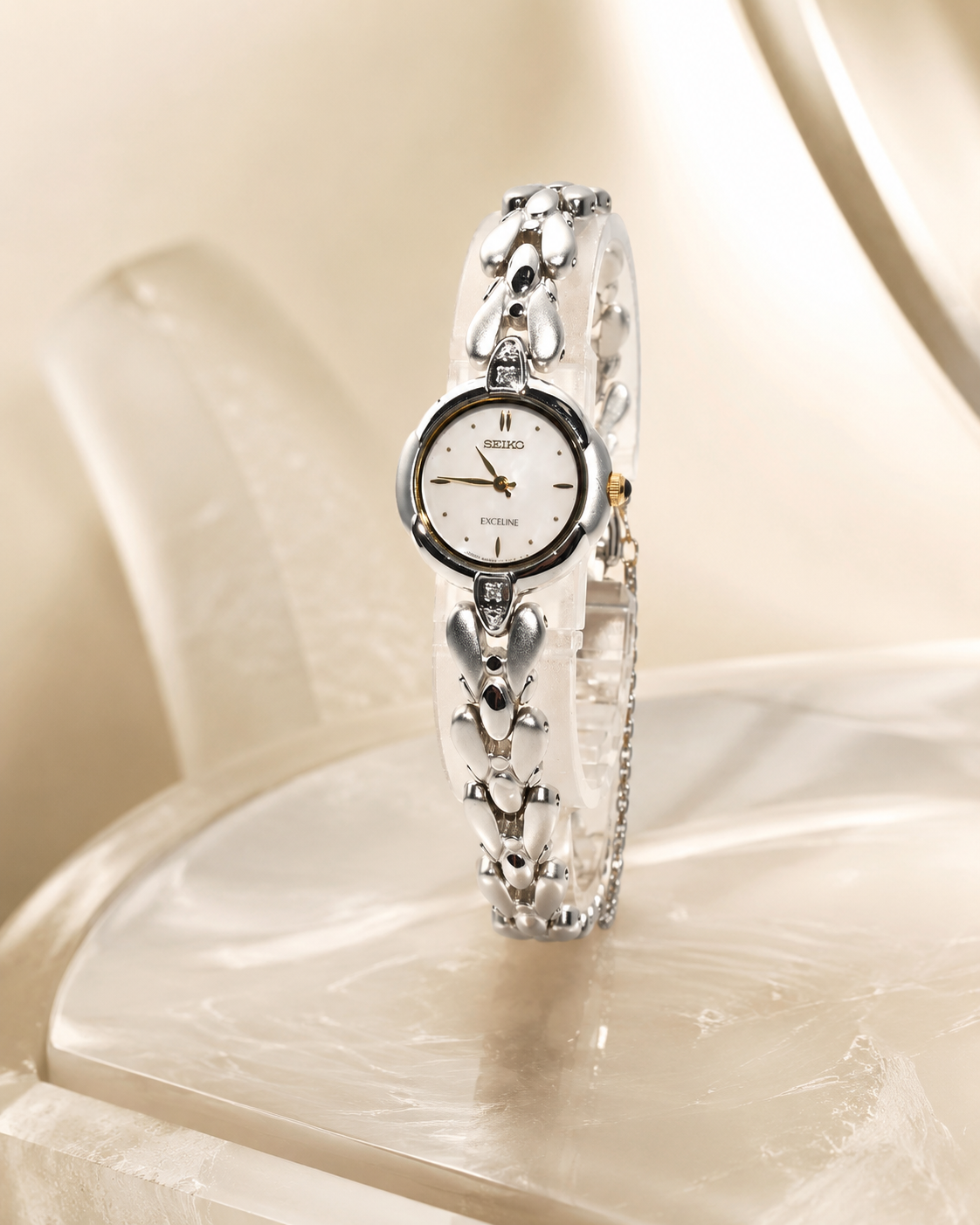 Vintage Seiko Exceline Quartz Lady Watch