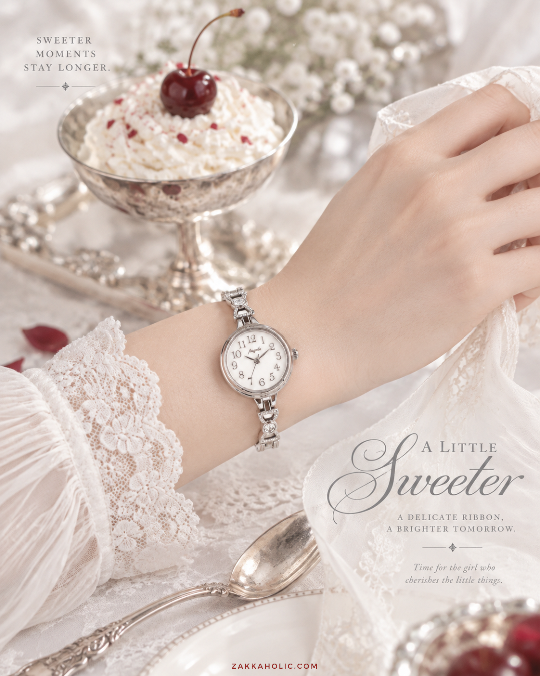 蝴蝶結手鏈錶 Ribbon Bracelet Watch｜防水｜女裝錶｜情人節禮物