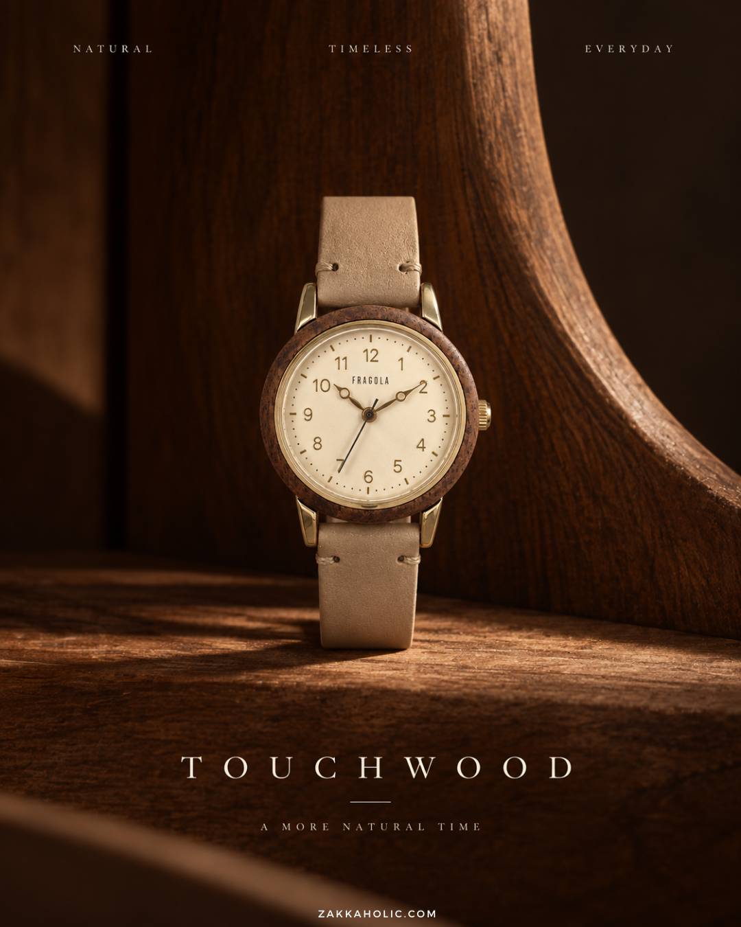Wooden Watch 木圈錶 *天然木材* Touchwood
