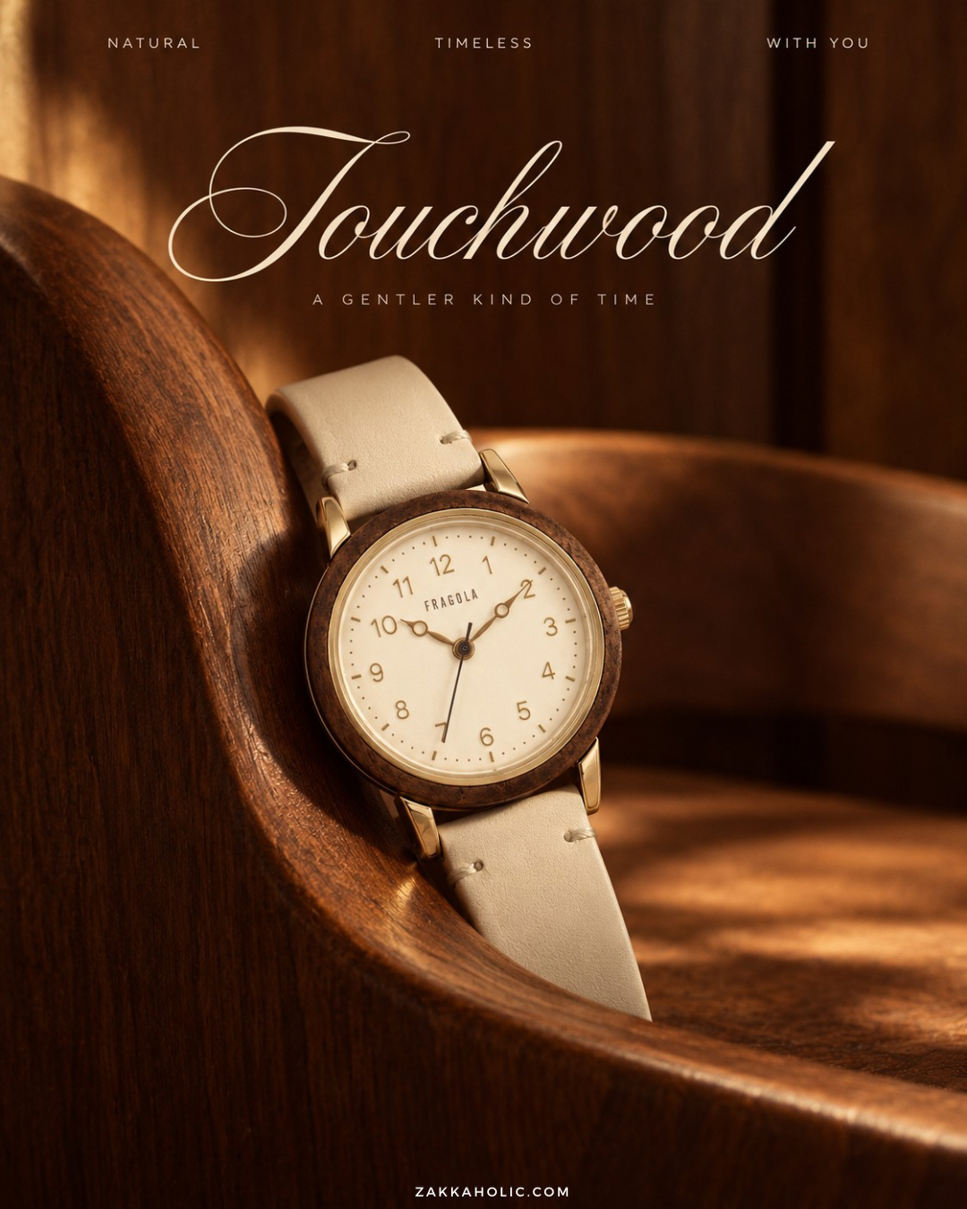 Wooden Watch 木圈錶 *天然木材* Touchwood