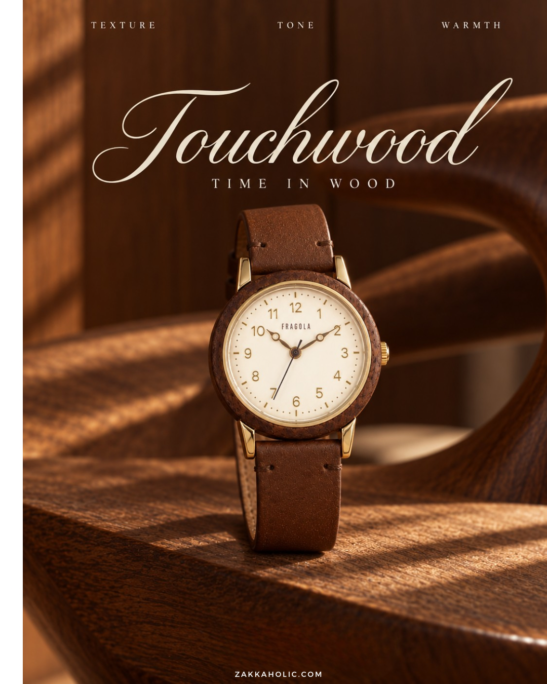Wooden Watch 木圈錶 *天然木材* Touchwood