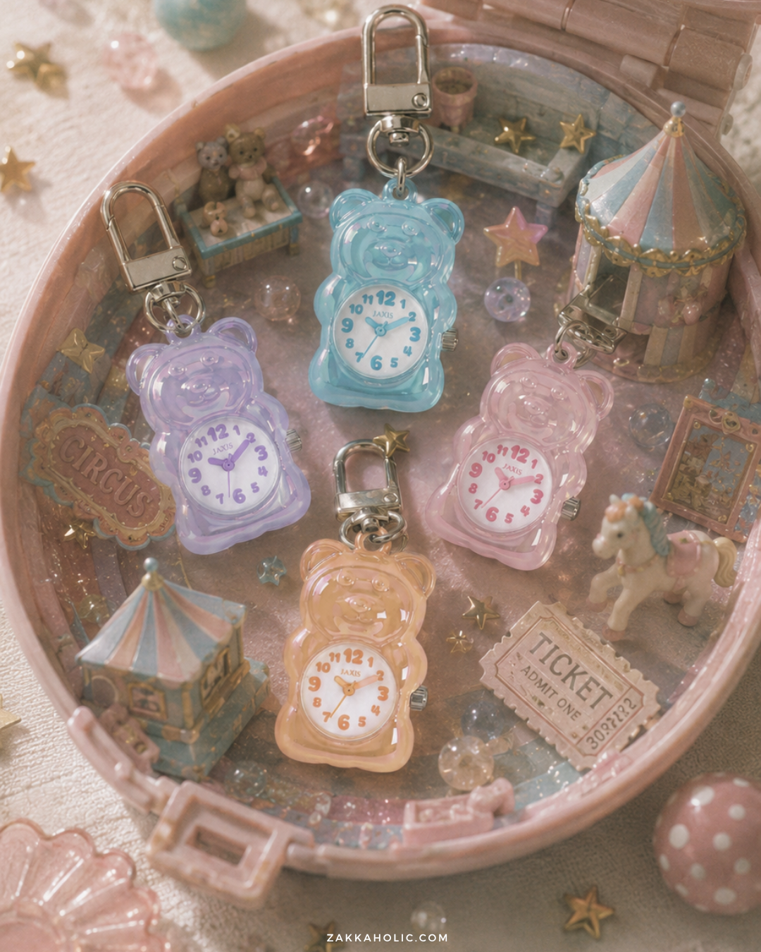 Teddy Bear Watch Charm Y2K 小熊時間掛飾 ⋆🧸ིྀ