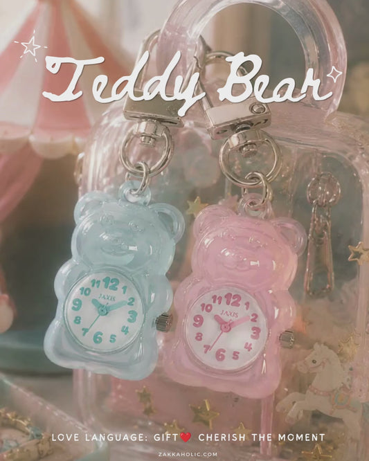 Teddy Bear Watch Charm Y2K 小熊時間掛飾 ⋆🧸ིྀ