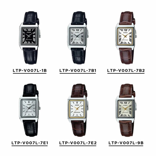 Casio Tank Vintage Watch 皮錶復古方框手錶