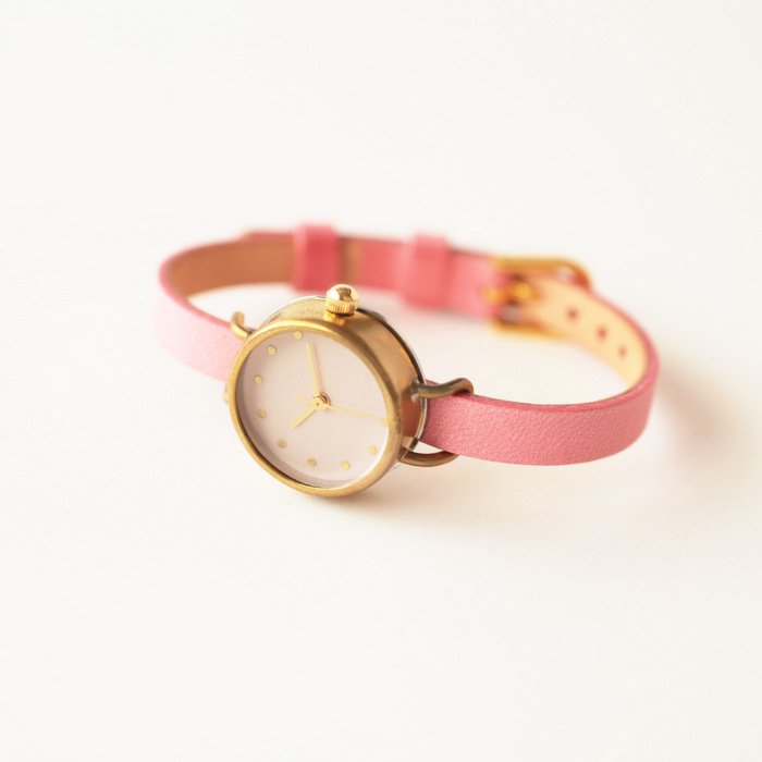 C-Brain Handicraft Watch 日本手工錶 02_06 iroha 珊瑚