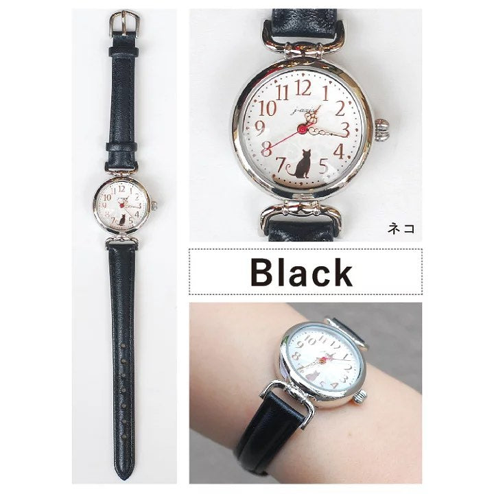 Antique Animal Watch 動物剪影復古手錶 女裝