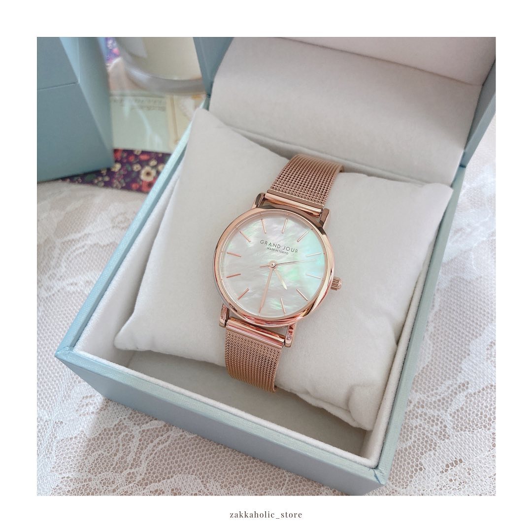 Made in Tokyo Watch 女裝 貝殼幻彩手錶 Grand Jour