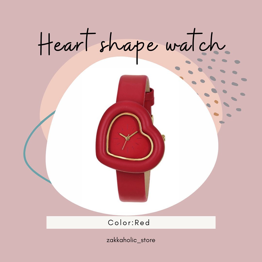 Heart Shape Watch  心心錶 女裝