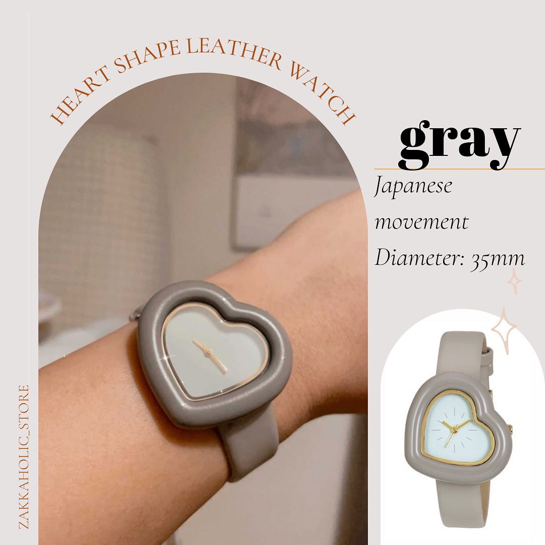 Heart Shape Watch  心心錶 女裝