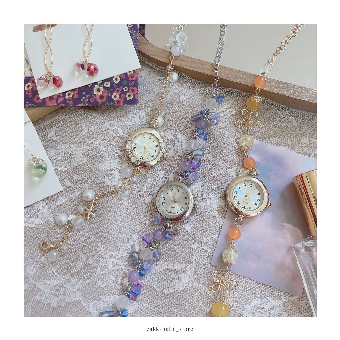 𝕷𝖚𝖒𝖎𝖊𝖗𝖊- 日本手作 天然石手鏈錶 Japanese Handmade Bracelet Watch