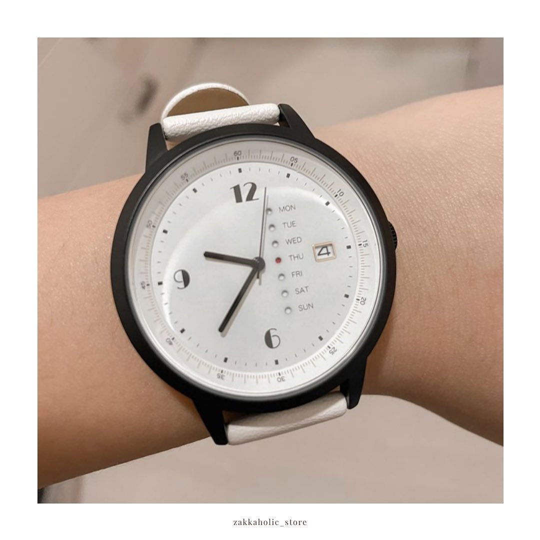 Unisex Calendar Watch 山系日期星期手錶