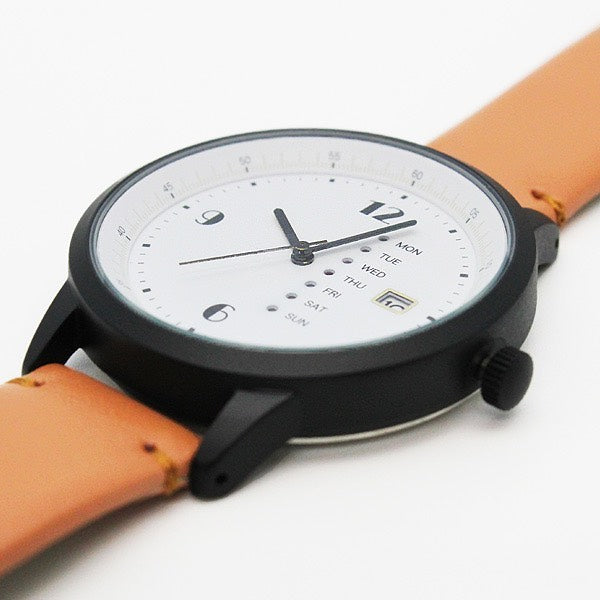 Unisex Calendar Watch 山系日期星期手錶