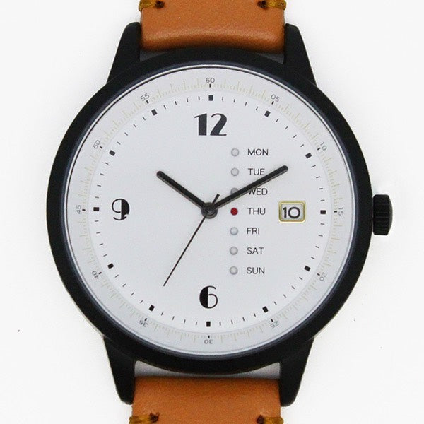 Unisex Calendar Watch 山系日期星期手錶