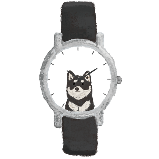 びとbito - Handicraft Watch 日本手工錶 - 黑柴