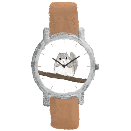 びとbito - Handicraft Watch 日本手工錶 - 蝦夷小鼯鼠 飛鼠
