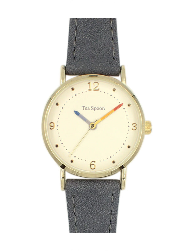 Tea Spoon Pastel Color Hand Watch