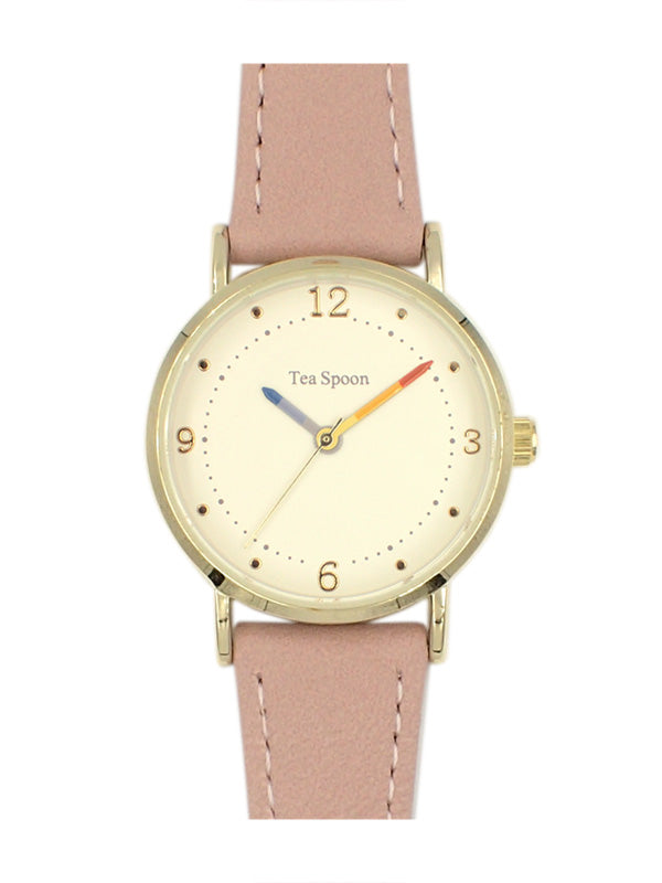 Tea Spoon Pastel Color Hand Watch