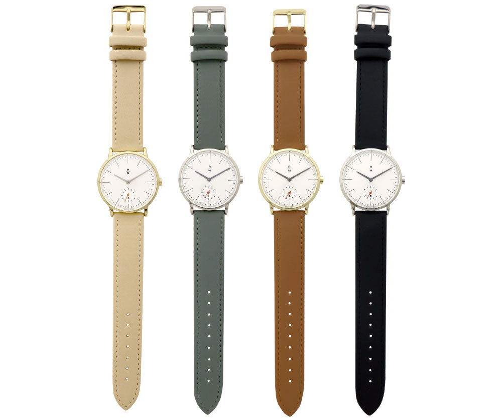 Unisex Simple Watch HMS 雙圈簡約手錶 Smoseco Model