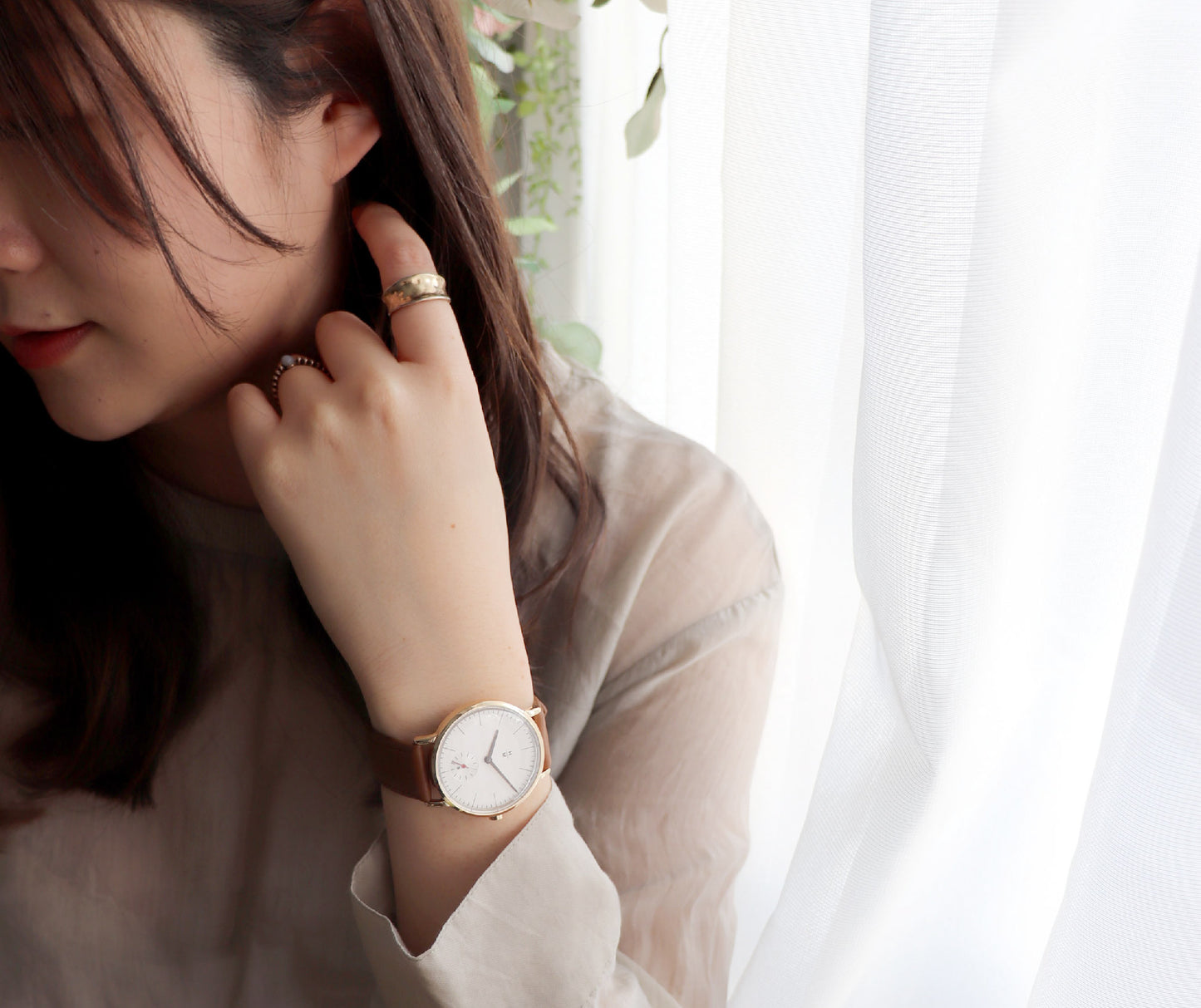 Unisex Simple Watch HMS 雙圈簡約手錶 Smoseco Model