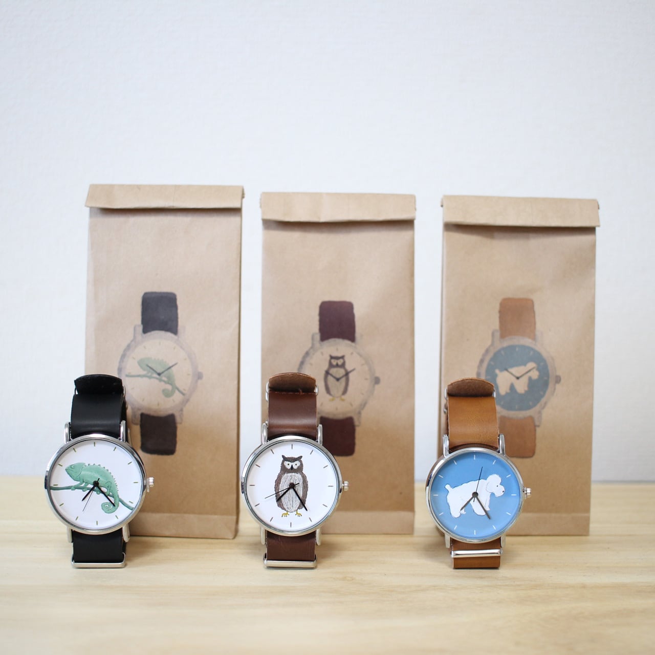 びとbito - Handicraft Watch 日本手工錶 - 咖啡