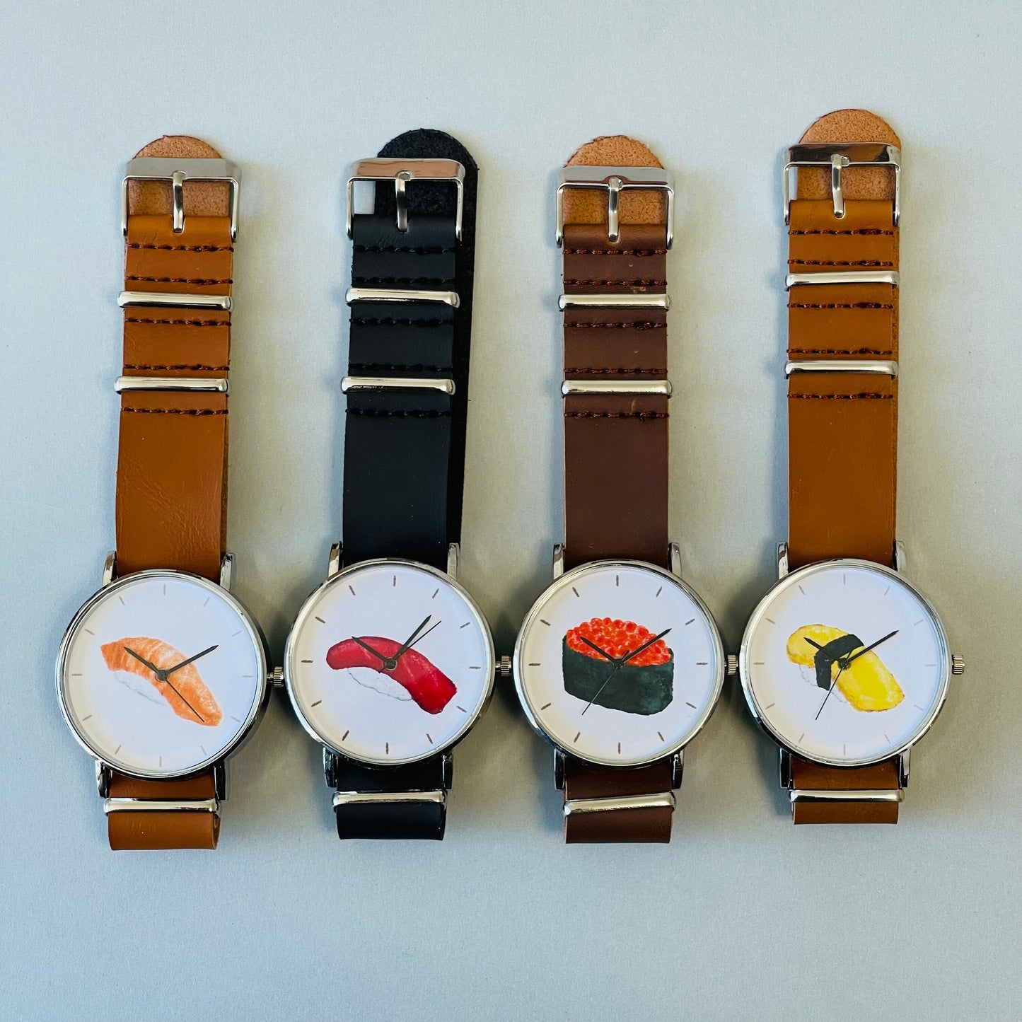 びとbito- Handicraft Watch 日本手工錶 -  三文魚壽司