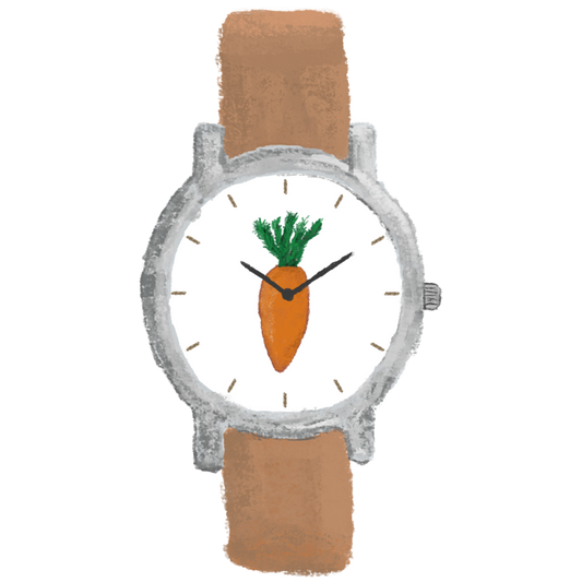 びとbito - Handicraft Watch 日本手工錶 - 紅蘿蔔