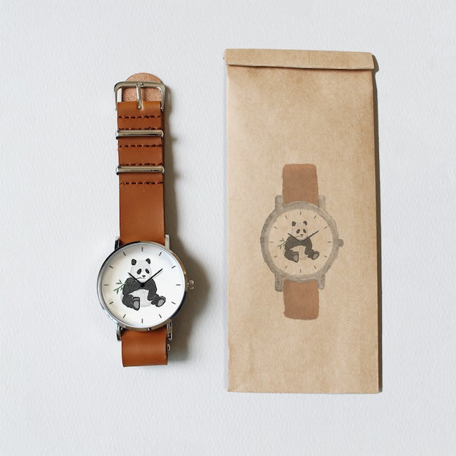 びとbito - Handicraft Watch 日本手工錶 - 熊貓