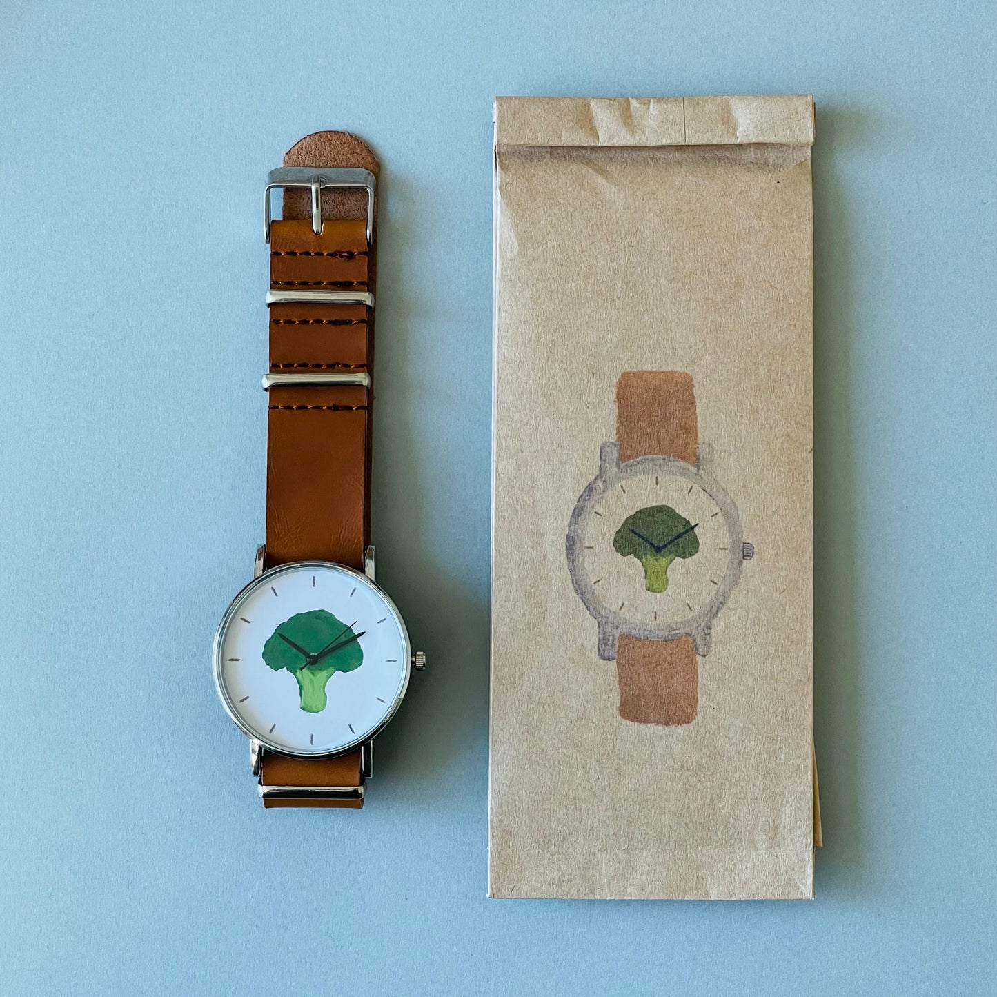 びとbito - Handicraft Watch 日本手工錶 - 西蘭花