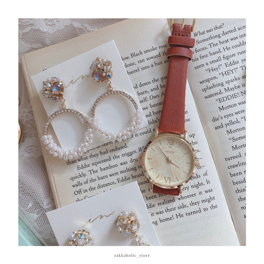 Antique Floral Watch 女裝