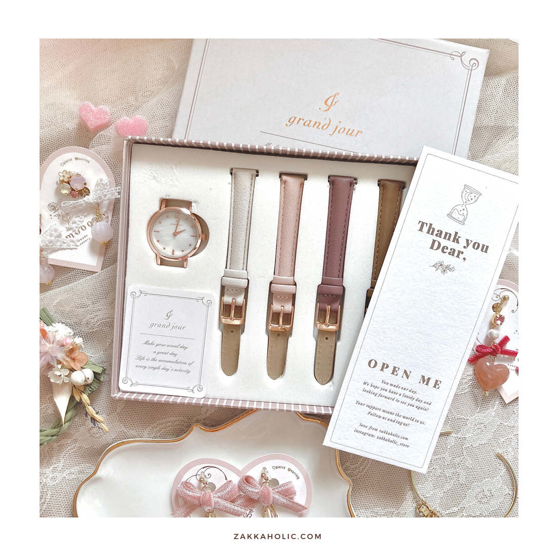 Grand Jour Changeable Belt Watch Gift Set  女裝 可轉換錶帶禮盒裝