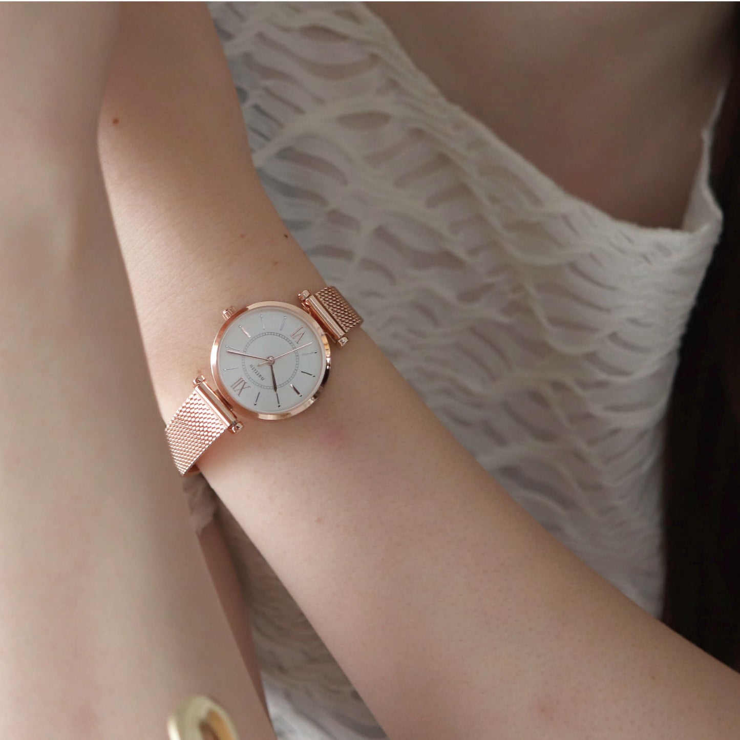 Classic metallic mesh watch 女裝 \金屬新色/ 經典簡約鋼錶 (連盒)