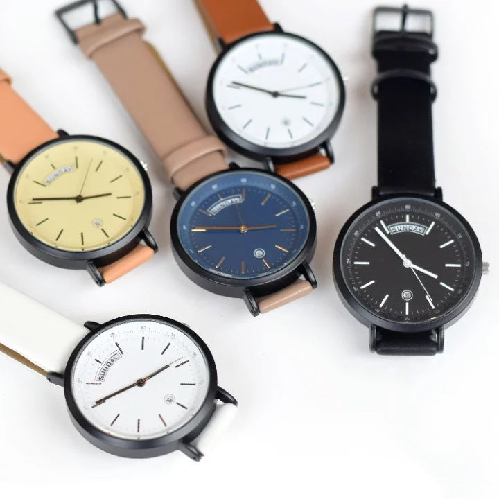 Unisex Calendar Watch 山系日期星期錶