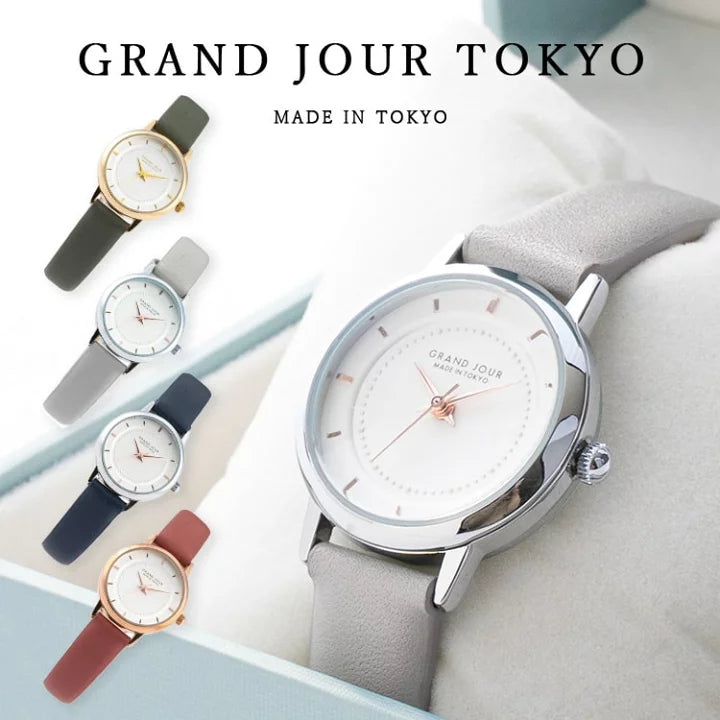 Made in Tokyo Watch 女裝  真皮錶帶手錶 Grand Jour