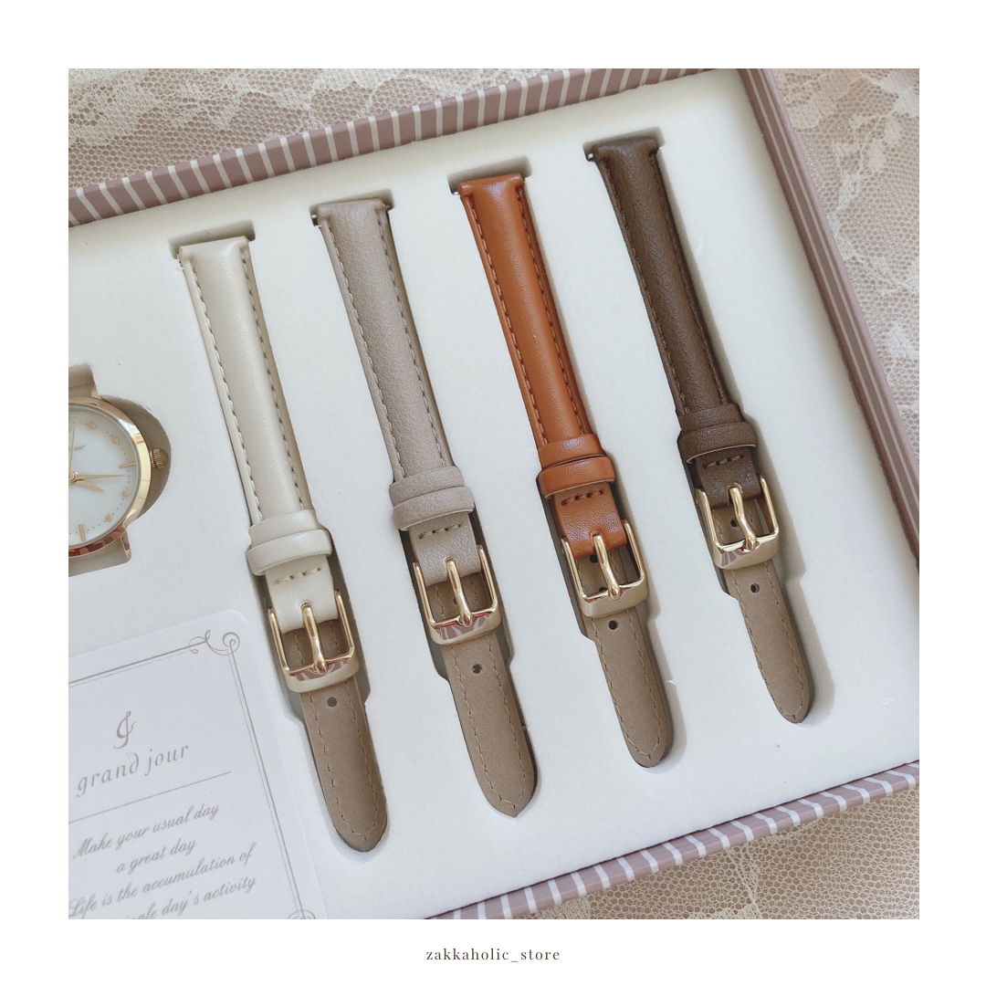 Grand Jour Changeable Belt Watch Gift Set  女裝 可轉換錶帶禮盒裝