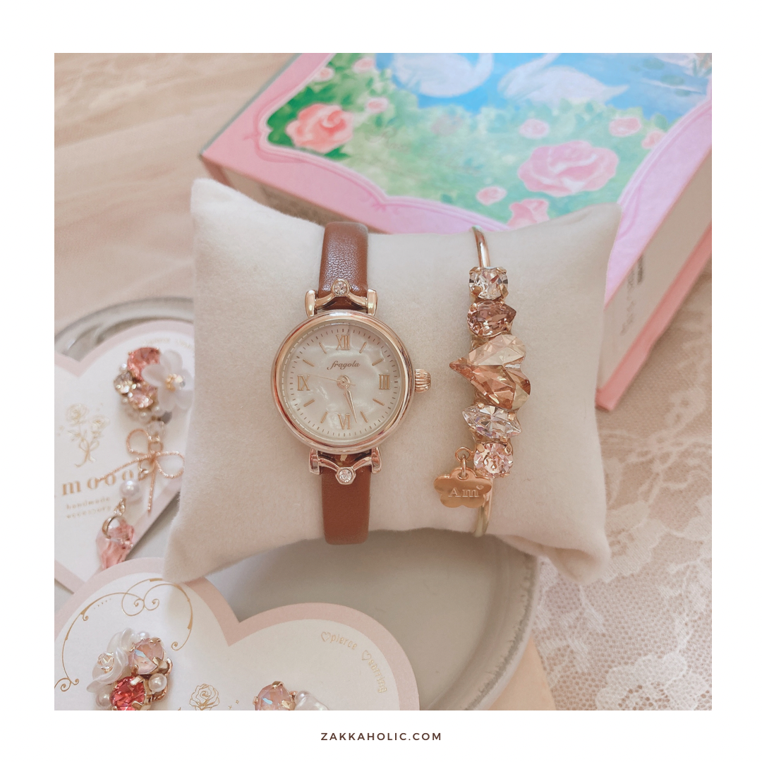 Girly Frame Watch 閃石畫框手錶 女裝