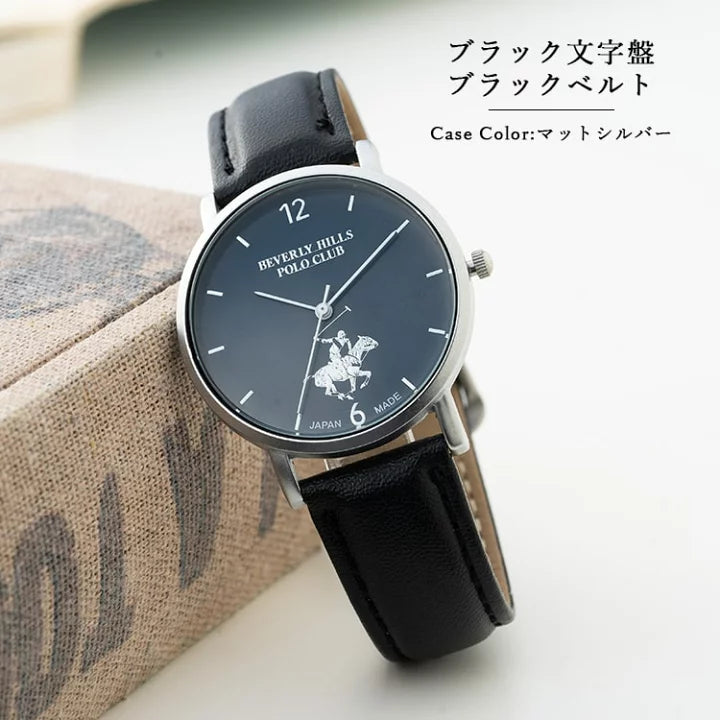 Made in Japan Beverly Hills Polo Club Water Proof Watch 日常防水 日本製手錶