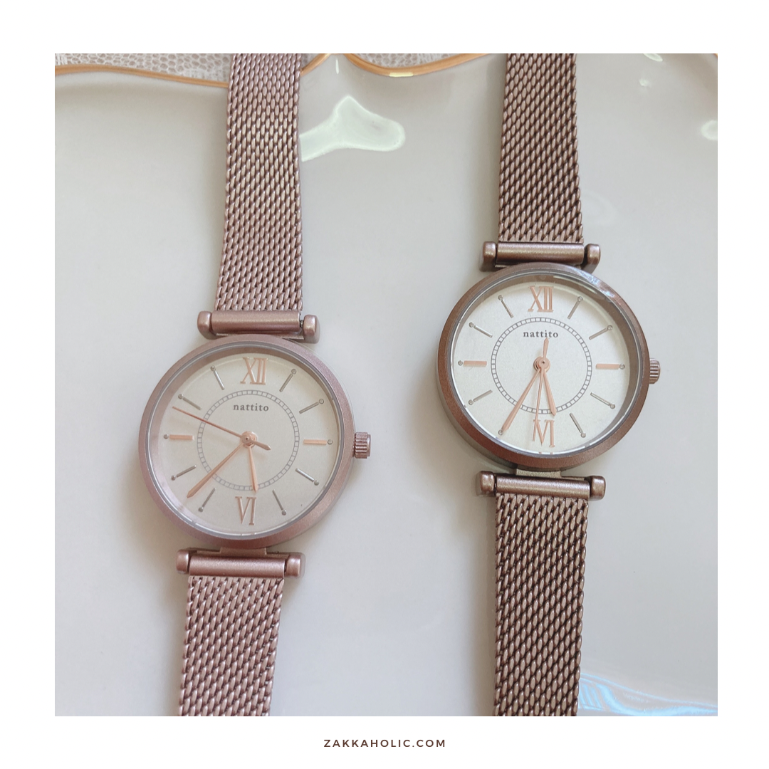 Classic metallic mesh watch 女裝 \金屬新色/ 經典簡約鋼錶 (連盒)