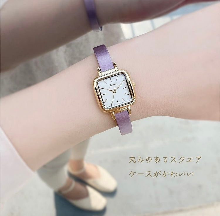 Bangle Watch 小方盒手鐲錶 手鈪錶 女裝