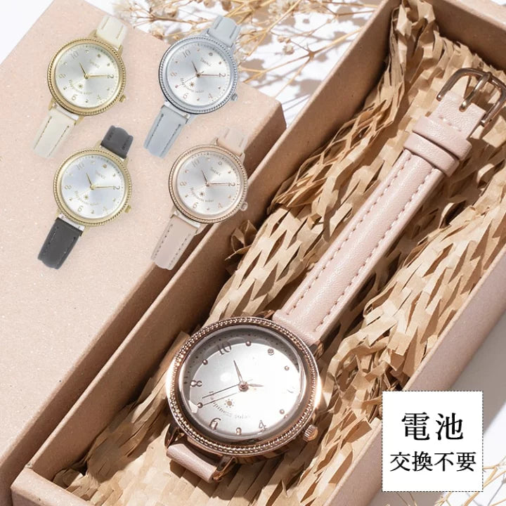 Happiness Solar Watch 太陽能發電手錶 女裝