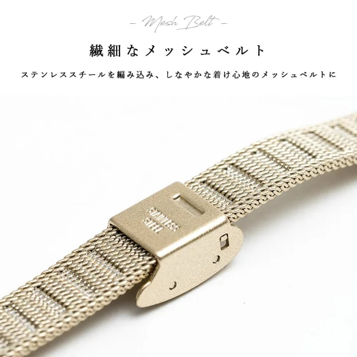 Made in Tokyo Watch 女裝 磨沙金屬色手錶 Grand Jour Vintage Gold