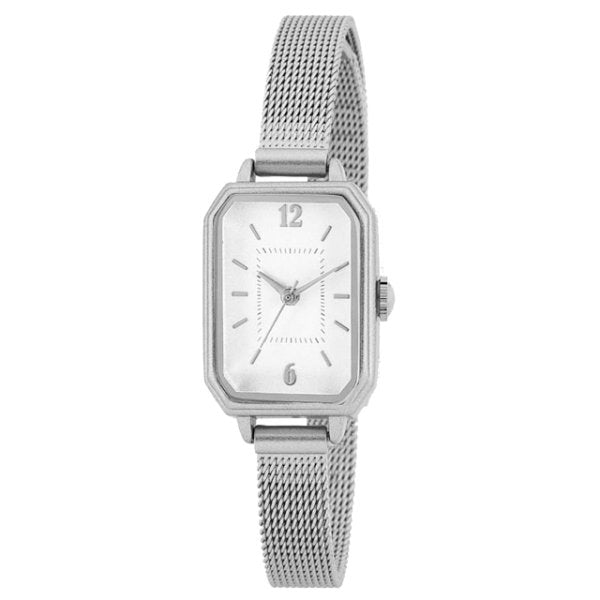 Classic metallic mesh square watch 女裝 \金屬新色/ 經典簡約鋼錶 (連盒)