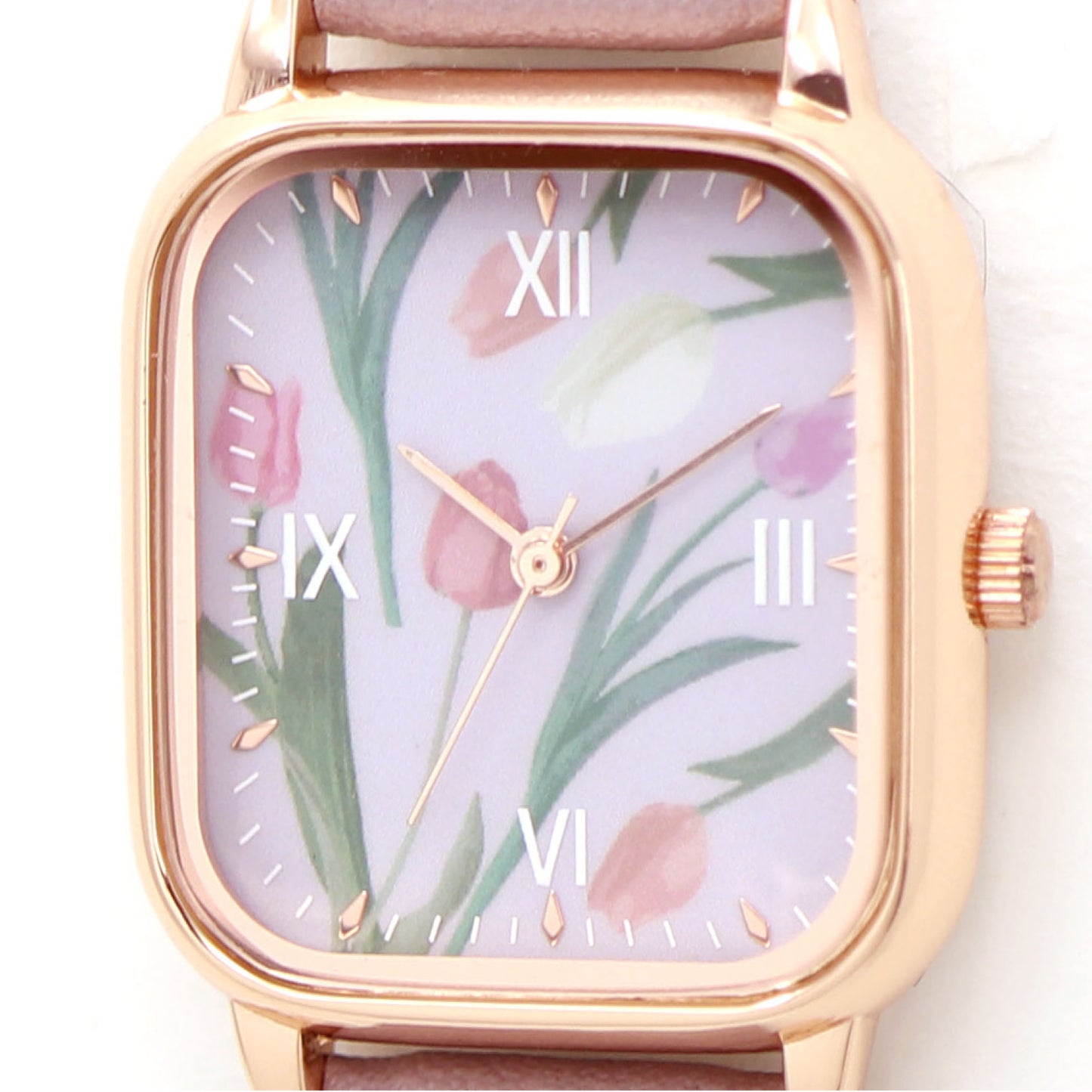 女裝 秋冬田園野餐風手錶 Tulip Rose Watch 🌷 Morandi Colors