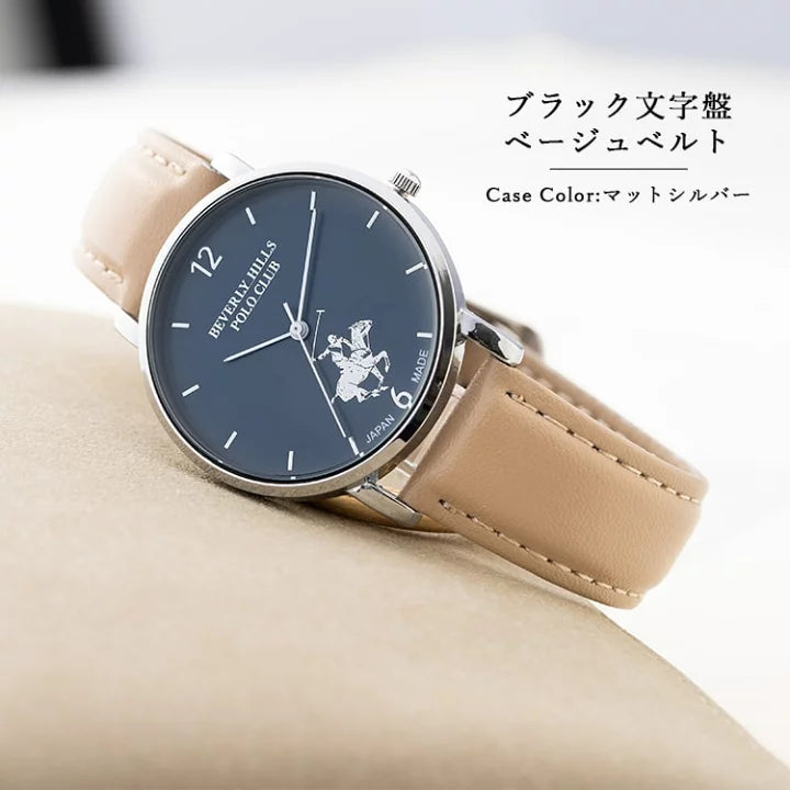 Made in Japan Beverly Hills Polo Club Water Proof Watch 日常防水 日本製手錶