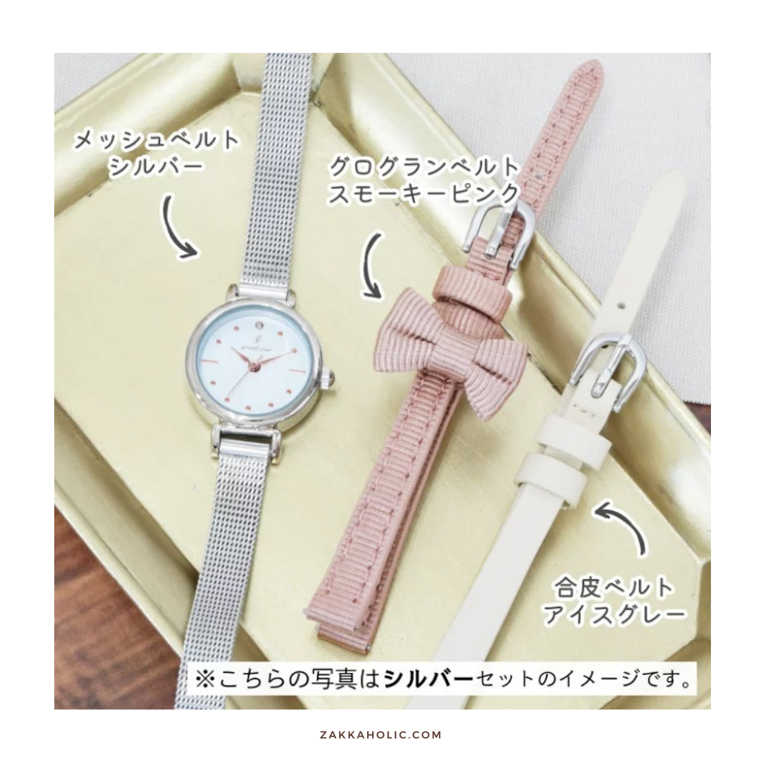 [2022新品］5 Way Grand Jour Changeable Belt Watch Gift Set  女裝 可轉換錶帶禮盒裝