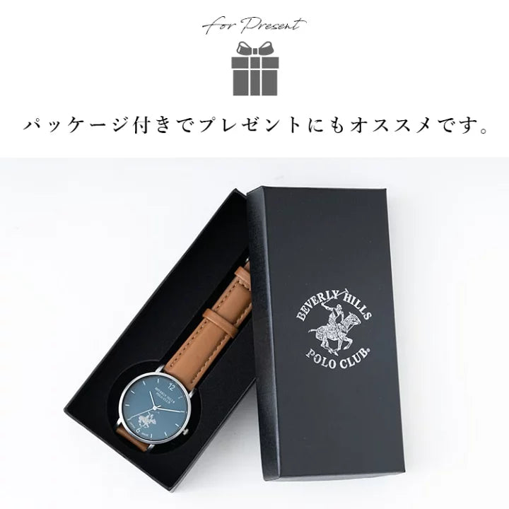 Made in Japan Beverly Hills Polo Club Water Proof Watch 日常防水 日本製手錶